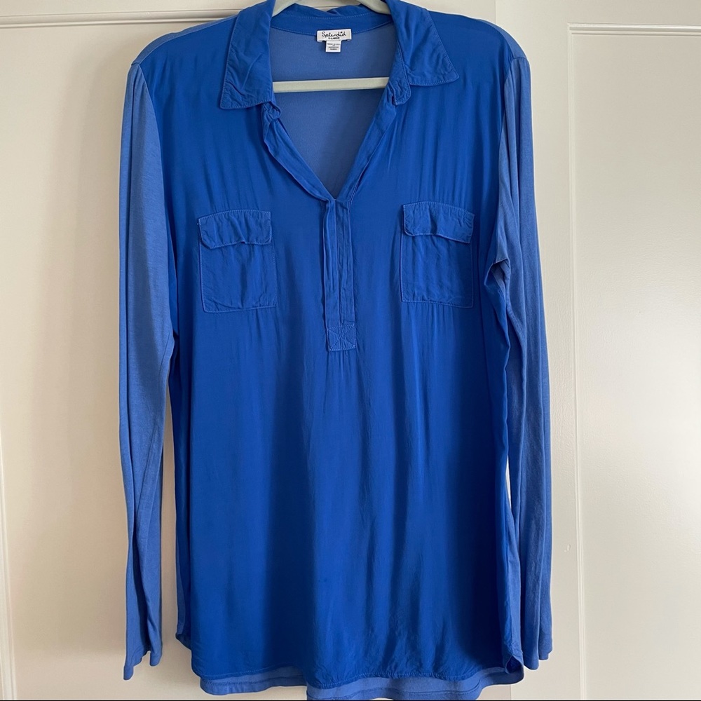 Two tone blue splendid top size XL